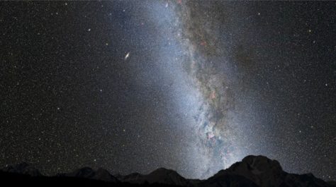 Our Milky Way galaxy. TODAY.